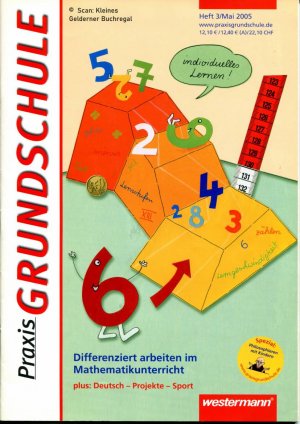 gebrauchtes Buch – pädagogisch-didaktische Fachzeitschrift – Praxis Grundschule 3/2005: DIFFERENZIERT ARBEITEN IM MATHEMATIKUNTERRICHT (Binnendifferenzierung)