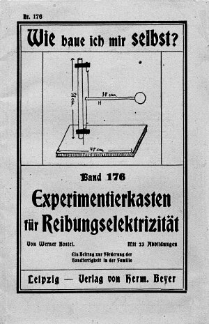 Wie baue ich mir selbst? Experimentierkasten für Reibungselektrizität (CD) Band 176