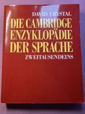 Die Cambridge Enzyklopädie der Sprache