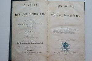 Mohr, Friedrich. Der Weinbau und die Weinbereitungskunde. Erste Ausgabe. Braunschweig, Druck und Verlag von Friedrich Vieweg und Sohn, 1865. * Mit 39 […]