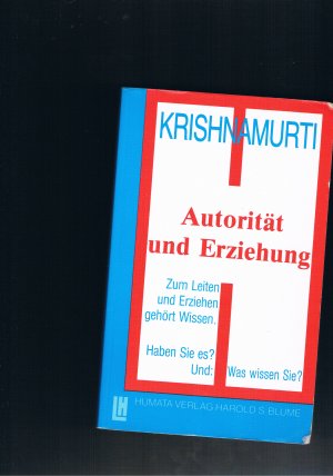 Autorität und Erziehung