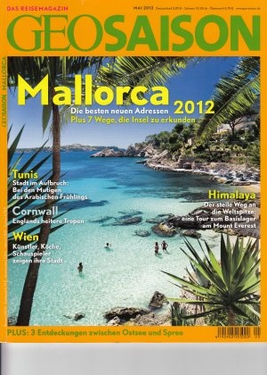 gebrauchtes Buch – Nielsen, Lars  – GEO Saison , Mai 2012- Topthema: Mallorca, Tunis Cornwall Wien Himalaya