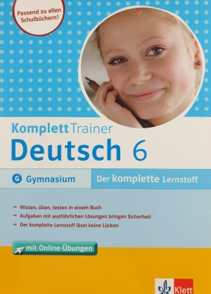 gebrauchtes Buch – KomplettTrainer Deutsch Gymnasium 6. Klasse