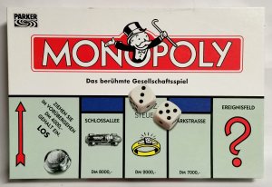 gebrauchtes Spiel – MONOPOLY A18 Originalausgabe aus dem Jahre 1996 PARKER Tonka 14535100 - ab 8 Jahren - für 2 - 6 Spieler - Spieldauer ca 60 Minuten