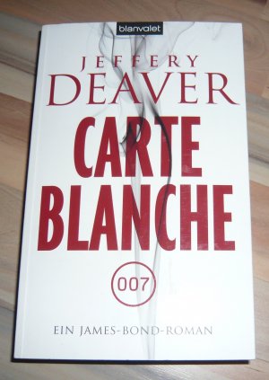 Carte Blanche - Ein James-Bond-Roman