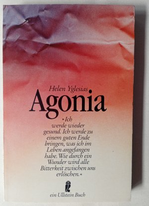 gebrauchtes Buch – Helen Yglesias – Agonia