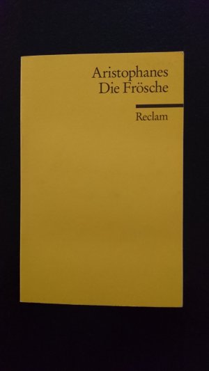 gebrauchtes Buch – Aristophanes – Die Frösche