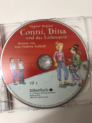 gebrauchtes Hörbuch – Dagmar Hoßfeld – Conni, Dina und das Liebesquiz (Conni & Co 10) - 2 CDs