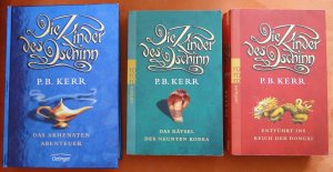 gebrauchtes Buch – P. B. Kerr – 3 x Die Kinder des Dschinn - Band 1 + 3 + 4