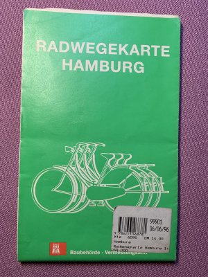 gebrauchtes Buch – Radwanderkarte Hamburg 1:50.000