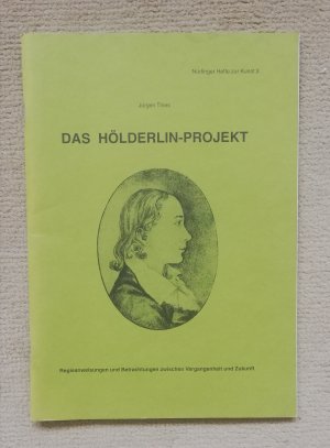 gebrauchtes Buch – Jürgen Thies – Nürtinger Hefte zur Kunst / Das Hölderlin-Projekt