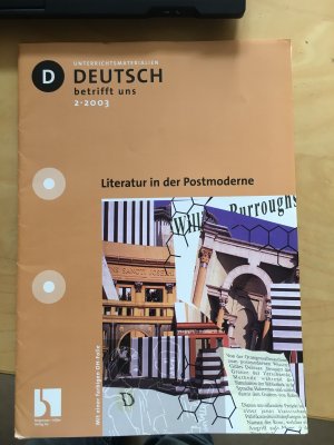 gebrauchtes Buch – Markus Hintze – Literatur der Postmoderne