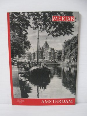 antiquarisches Buch – Merian Monatsheft – Amsterdam =  Merian Heft 10 aus 1959 Jahrgang XII