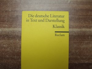 gebrauchtes Buch – Gabriele Wirsich-Irwin – Die deutsche Literatur. Ein Abriss in Text und Darstellung - Klassik