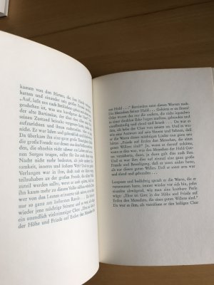 gebrauchtes Buch – Hölscher Thea – Ein Lobgesang auf das Wunder der Heiligen Nacht gebundene Ausg.