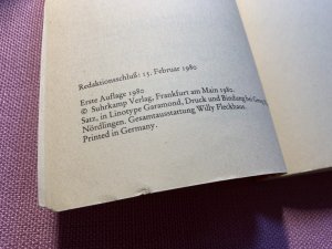 gebrauchtes Buch – Gisela Mörler – edition suhrkamp Band 1 bis Band 1000