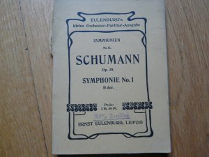 kleine Orchester-Partitur-Ausgabe Schumann