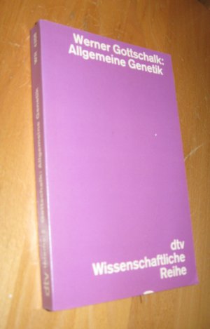 gebrauchtes Buch – Werner Gottschalk – Allgemeine Genetik