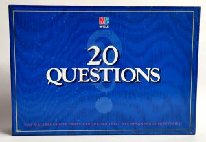 20 Questions A7 1989 MB Spiele - ab 12 Jahren - für 2 bis 6 Spieler - Spieldauer ca 30 - 50 Minuten