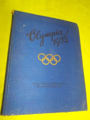 antiquarisches Buch – Olympia 1932. Die Olympischen Spiel in Los Angeles 1932. Sammelalbum- alle Bilder sind komplett