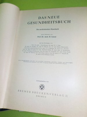 antiquarisches Buch – Hermann Lucas – Das neue Gesundheitsbuch - Ein medizinisches Hausbuch mit Sonderteil : Fortpflanzung - Ehekalender