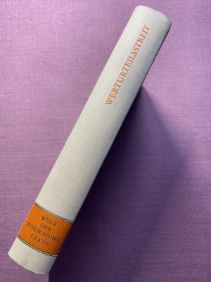 gebrauchtes Buch – Albert, Hans; Topitsch – Werturteilsstreit (Wege der Forschung 175)