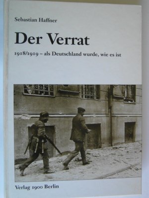 gebrauchtes Buch – Sebastian Haffner – Der Verrat