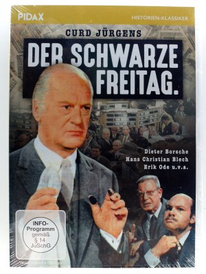 neuer Film – August Everding – Der schwarze Freitag - Börsen- Crash 1929 + Weltwirtschaftskrise - Curd Jürgens, Dieter Borsche
