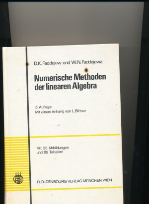 Numerische Methoden der linearen Algebra