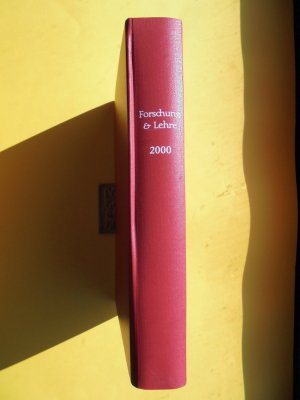 Forschung und Lehre - Jahrgang 7 - 2000 - Komplett in Leinen gebunden