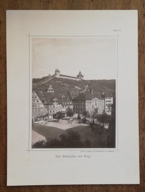 gebrauchtes Buch – Verlag K. Liebhardt & Cie – 12 Ansichten alte Ansichten von Esslingen - Prachtausgabe