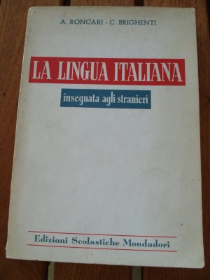 La Lingua Italiana - insegnata agli stranieri