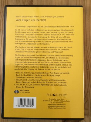 gebrauchtes Hörbuch – Vom Ringen um Identität