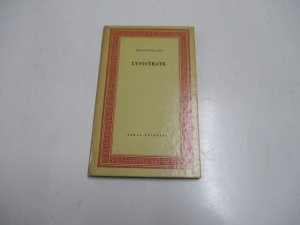 antiquarisches Buch – Aristophanes – Lysistrate. Eine Komödie.