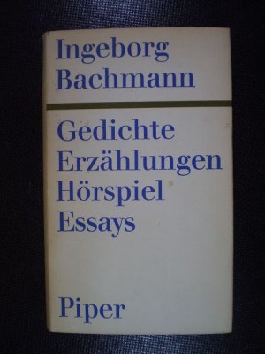 Gedichte, Erzählungen, Hörspiel, Essays