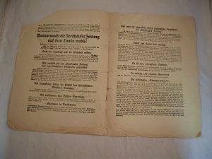 Mobilmachung! Warum macht die Nordhäuser Zeitung auf dem Land mobil! von Juni 1927