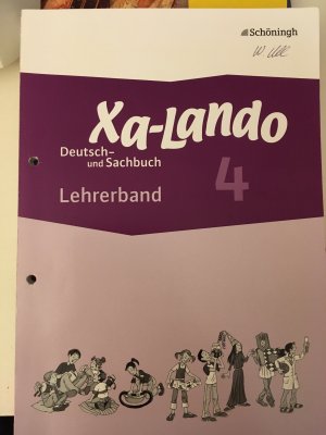 Xa-Lando Deutsch-und Sachbuch Lehrerband Kl. 4