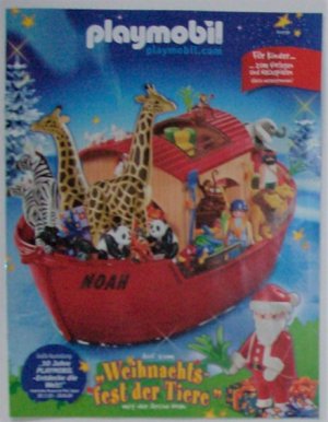 Playmobil Werbeheft Prospekt 2003: Auf zum Weihnachtsfest der Tiere mit der Arche Noah