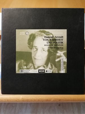 gebrauchtes Hörbuch – Hannah Arendt – Von Wahrheit und Politik