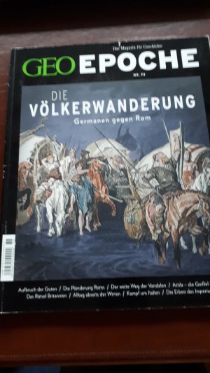 GEO EPOCHE mit DVD 76|2016: "DIE VÖLKERWANDERUNG"