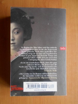 gebrauchtes Buch – Arthur Golden – Die Geisha -Roman-