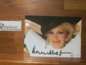 Original Autogramm Hildegard Knef (1925-2002) /// Autogramm Autograph signiert signed signee