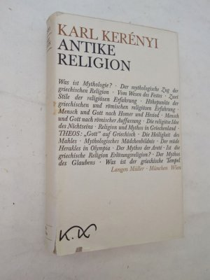 Antike Religion (Werke in Einzelausgaben Band VII) * mit O r i g i n a l - S c h u t z u m s c h l a g