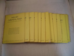 Neues Abendland. Zeitschrift für Politik, Kultur und Geschichte kompletter 10. Jahrgang 1955