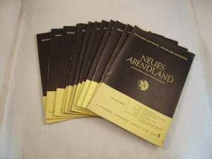 Neues Abendland. Zeitschrift für Politik, Kultur und Geschichte kompletter 4. Jahrgang von 1949