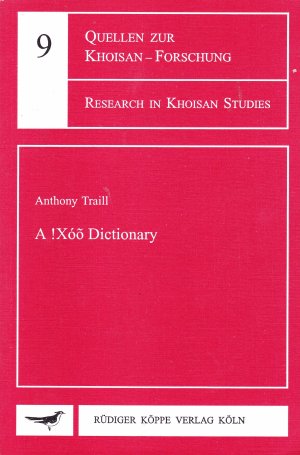 A !Xóõ Dictionary