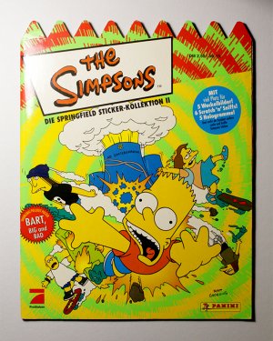 The Simpsons - Springfield Sticker Kollektion II (vollständig/komplett)