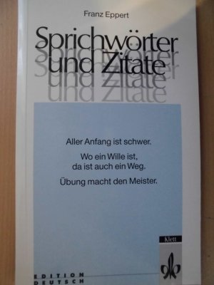 Sprichwörter und Zitate