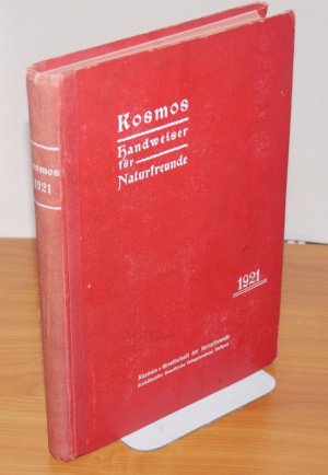 Kosmos - Handweiser für Naturfreunde 1921 und 1922 gebunden