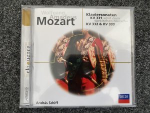 gebrauchter Tonträger – Mozart, Wolfgang Amadeus  – MOZART. Andras Schiff. Klaviersonaten KV 331 "mit dem türkischen Marsch"; KV 332 & KV 333